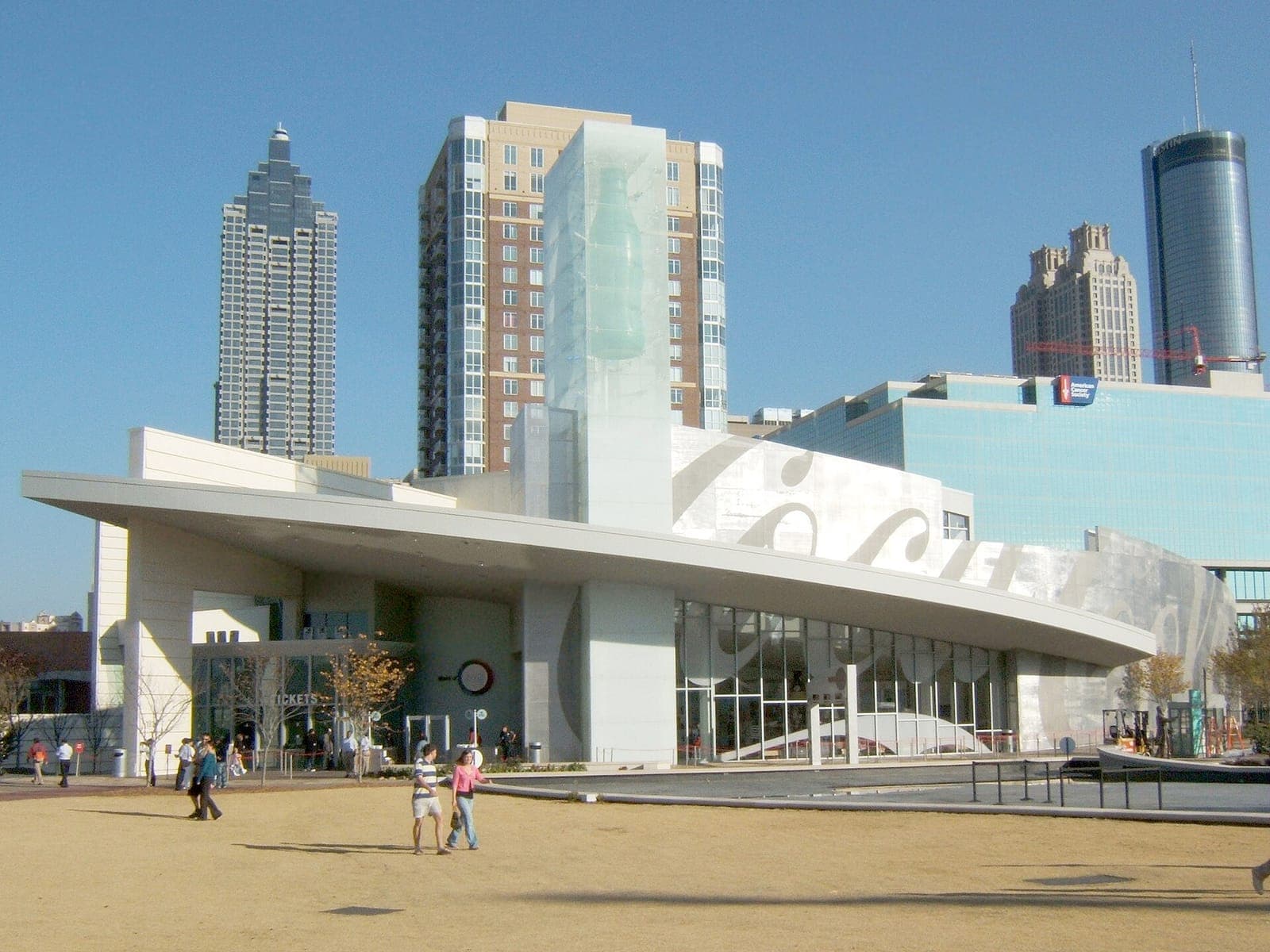 The World of Coca-Cola building in downtown Atlanta